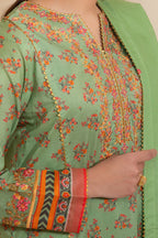 Embroidered Shirt Shalwar Dupatta - 0207