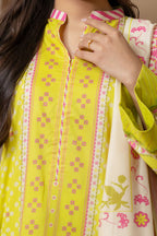 Embroidered Shirt Shalwar Dupatta - 0208