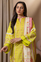 Embroidered Shirt Shalwar Dupatta - 0208