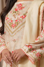 Embroidered Shirt Shalwar Dupatta - 0209