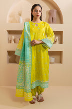 Embroidered Shirt Shalwar Dupatta - 0210