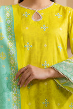 Embroidered Shirt Shalwar Dupatta - 0210