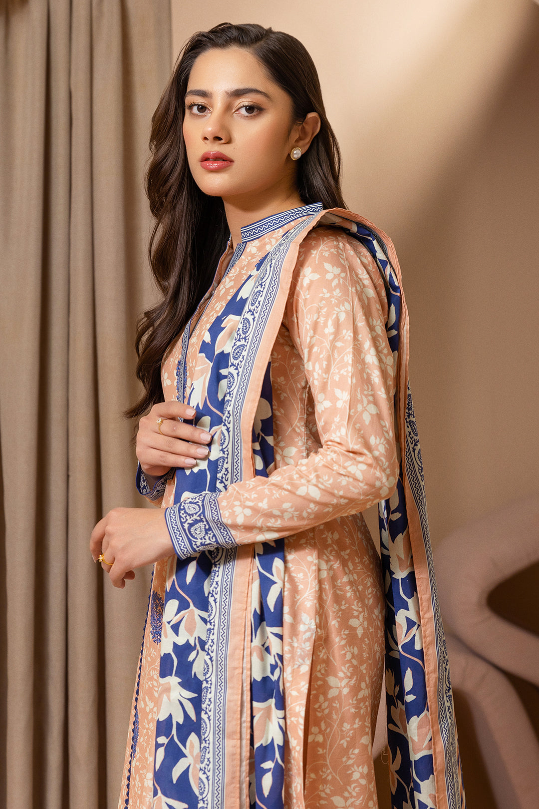 Embroidered Shirt Shalwar Dupatta - 0212