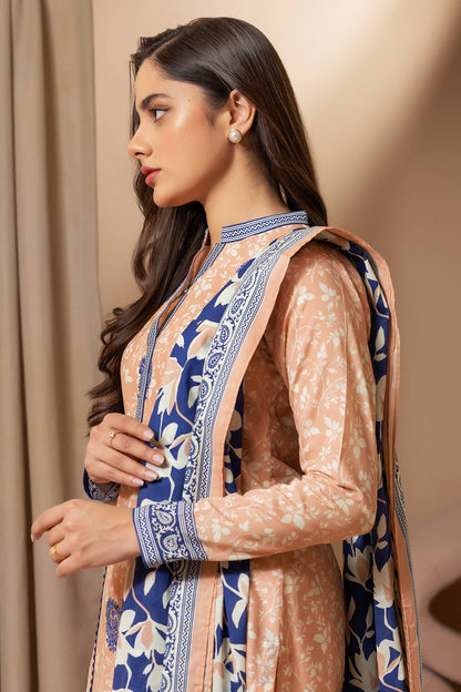Embroidered Shirt Shalwar Dupatta - 0212