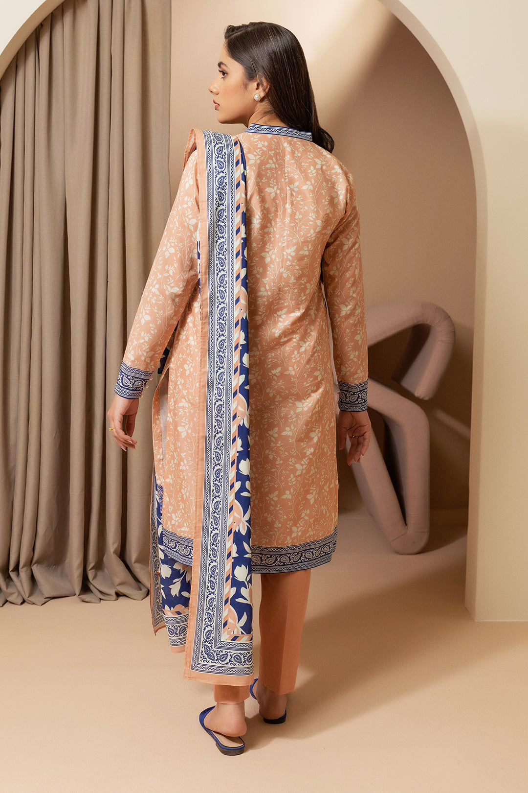Embroidered Shirt Shalwar Dupatta - 0212