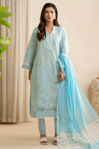 Embroidered Shirt Shalwar Dupatta - 0216