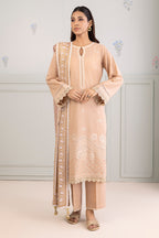 Embroidered Shirt Shalwar Dupatta - 0217