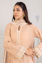 Embroidered Shirt Shalwar Dupatta - 0217