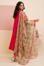 Embroidered Shirt Shalwar Dupatta - 0218