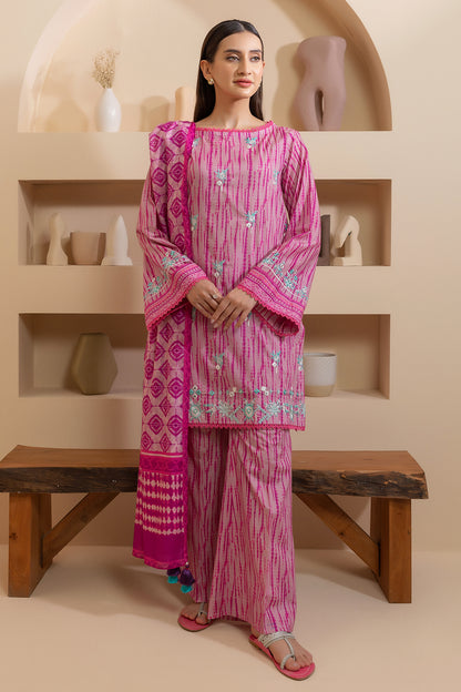 Embroidered Shirt Shalwar Dupatta - 0273