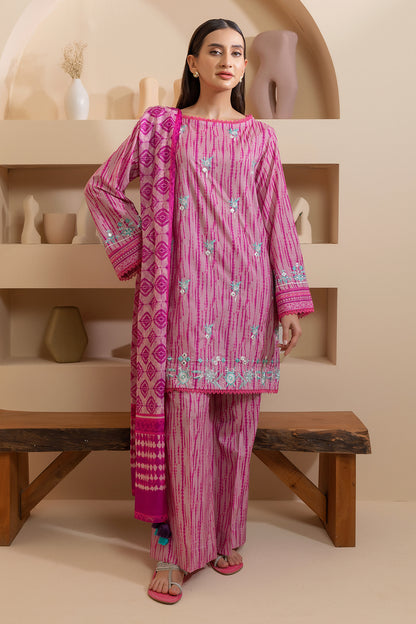 Embroidered Shirt Shalwar Dupatta - 0273