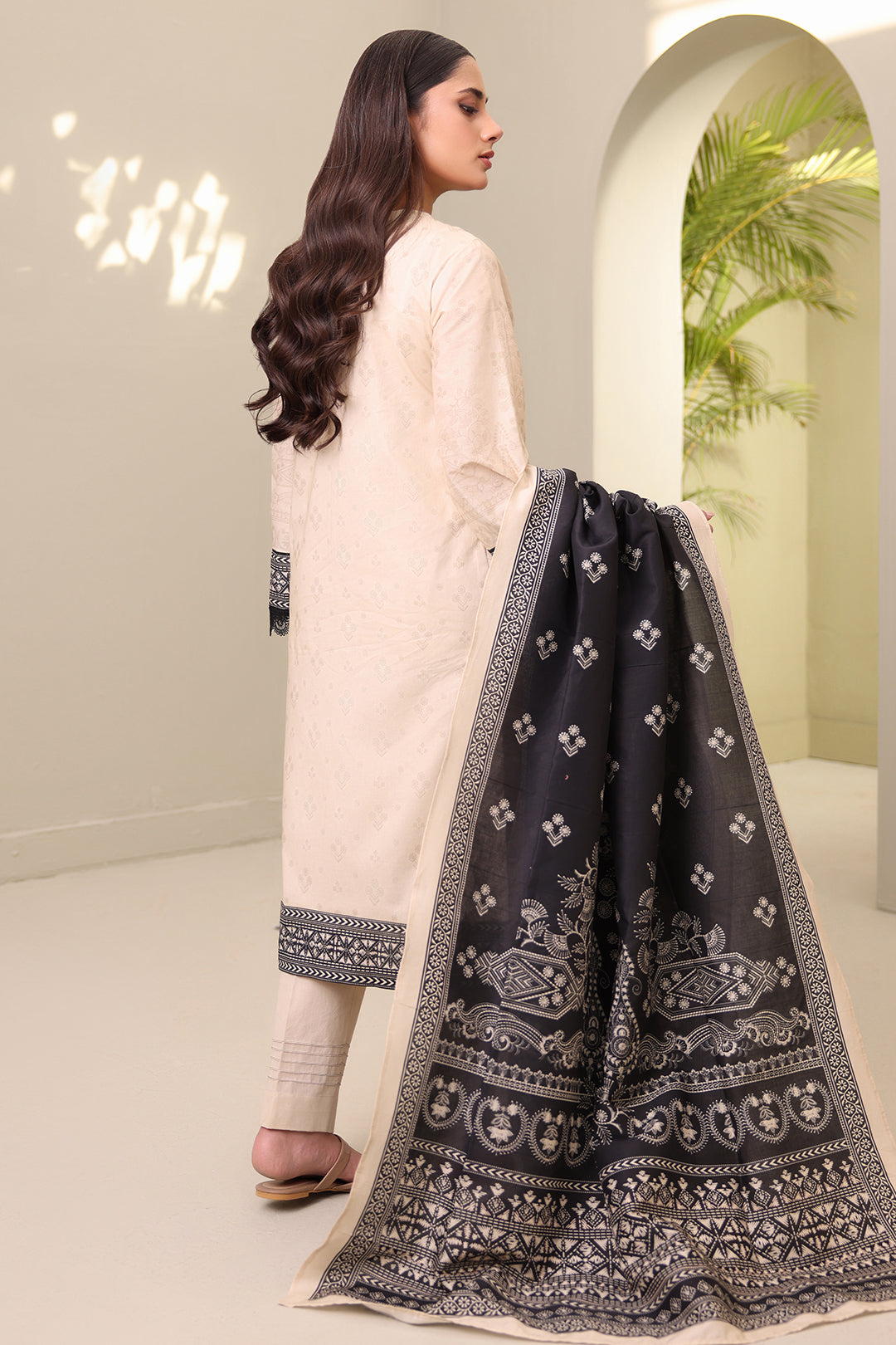Embroidered Shirt Shalwar Dupatta - 0274