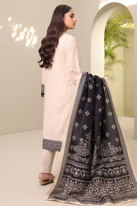 Embroidered Shirt Shalwar Dupatta - 0274