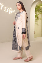 Embroidered Shirt Shalwar Dupatta - 0274