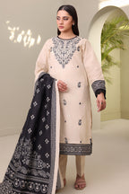 Embroidered Shirt Shalwar Dupatta - 0274