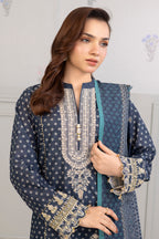 Embroidered Shirt Shalwar Dupatta - 0275