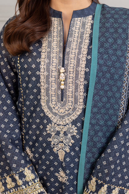 Embroidered Shirt Shalwar Dupatta - 0275