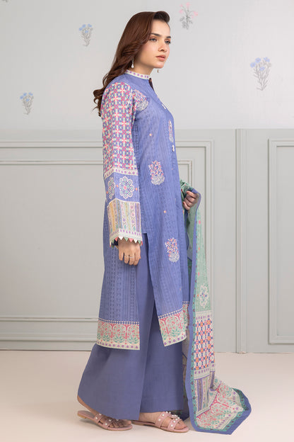 Embroidered Shirt Shalwar Dupatta - 0276