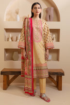 Embroidered Shirt Shalwar Dupatta - 0278