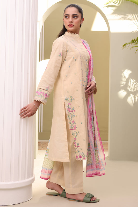 Embroidered Shirt Shalwar Dupatta - 0279