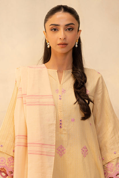 Embroidered Shirt Shalwar Dupatta - 0280