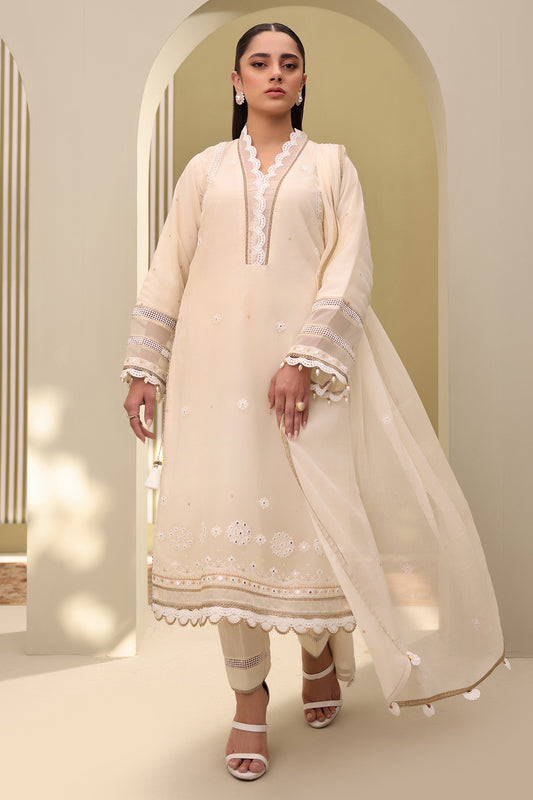 Embroidered Shirt Shalwar Dupatta - 0282