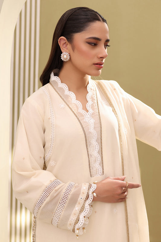 Embroidered Shirt Shalwar Dupatta - 0282