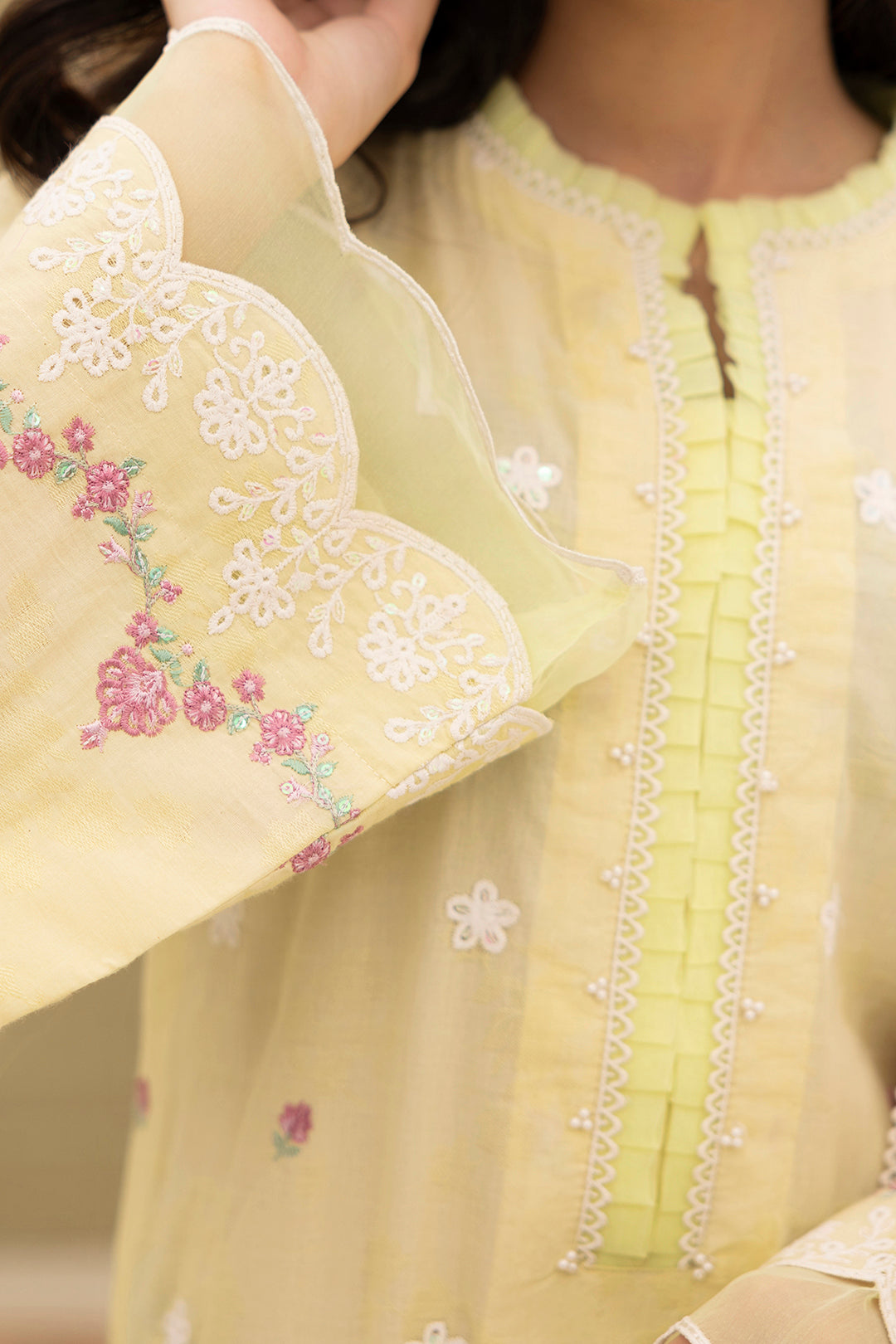 Embroidered Shirt Shalwar Dupatta - 0283
