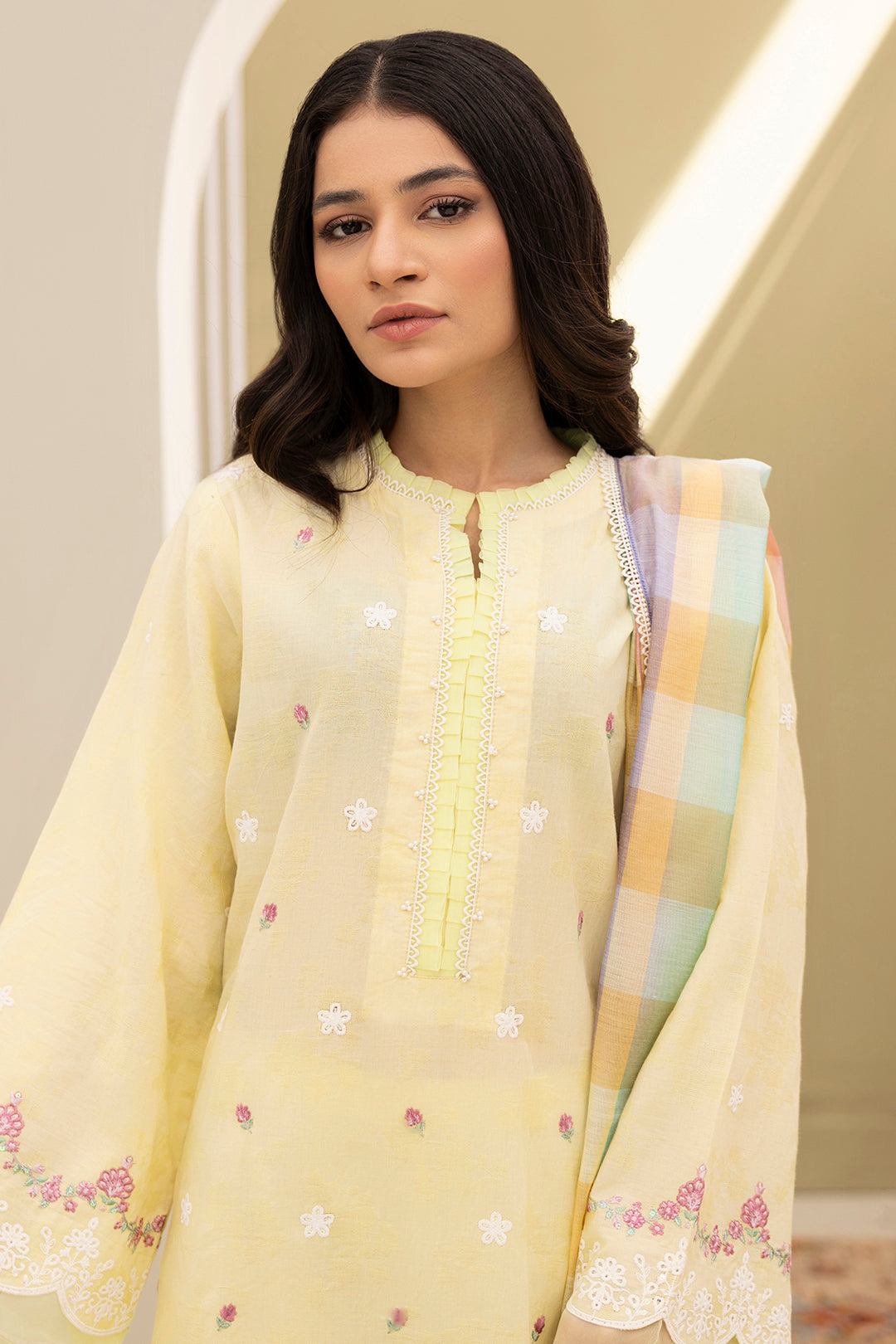 Embroidered Shirt Shalwar Dupatta - 0283