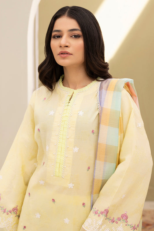 Embroidered Shirt Shalwar Dupatta - 0283