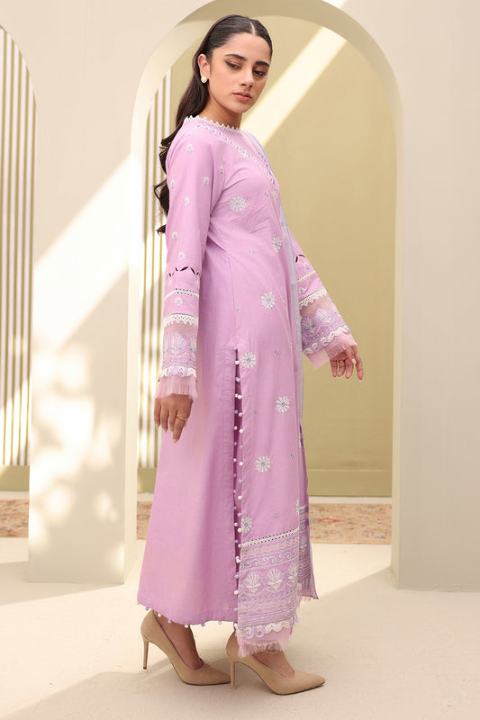 Embroidered Shirt Shalwar Dupatta - 0284