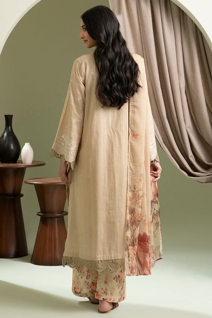 Embroidered Shirt Shalwar Dupatta - 0285