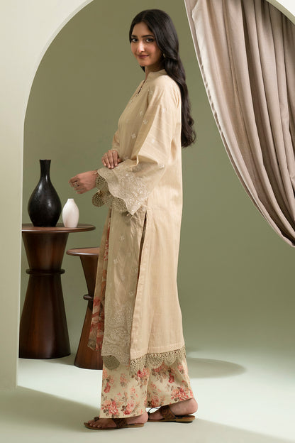 Embroidered Shirt Shalwar Dupatta - 0285