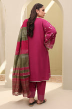 Embroidered Shirt Shalwar Dupatta - 0286
