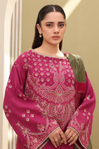 Embroidered Shirt Shalwar Dupatta - 0286