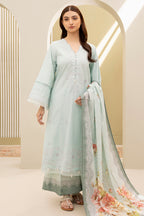 Embroidered Shirt Shalwar Dupatta - 0287