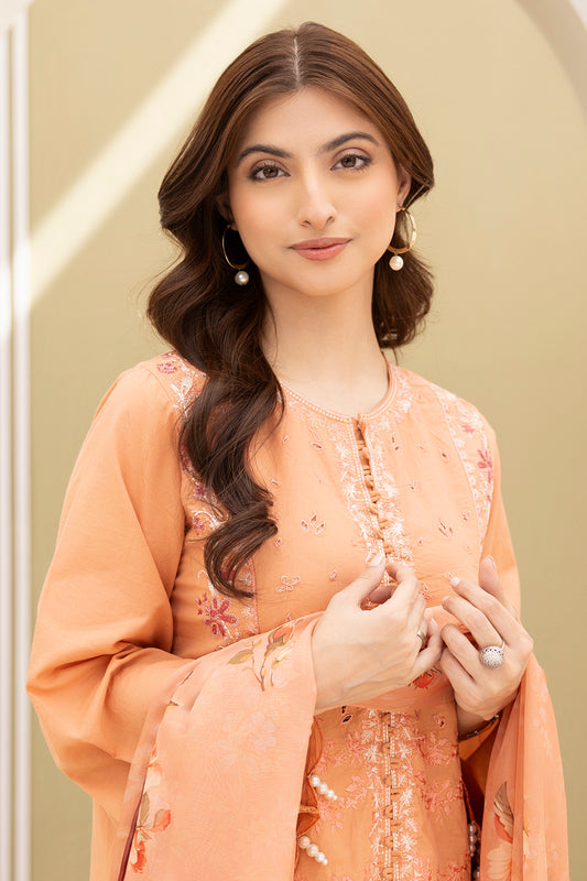 Embroidered Shirt Shalwar Dupatta - 0289