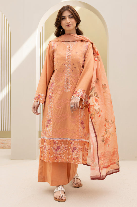 Embroidered Shirt Shalwar Dupatta - 0289