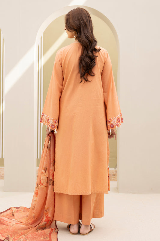 Embroidered Shirt Shalwar Dupatta - 0289