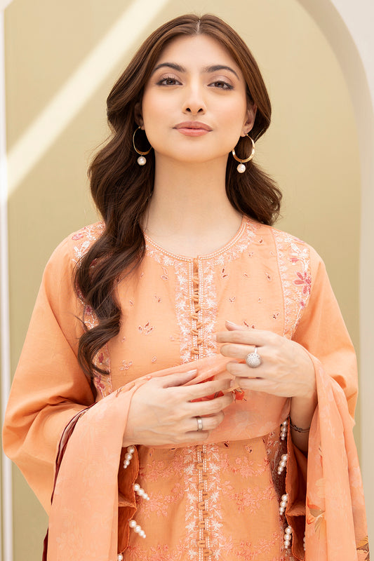 Embroidered Shirt Shalwar Dupatta - 0289