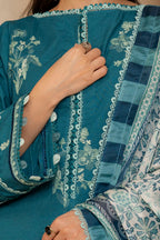 Embroidered Shirt Shalwar Dupatta - 0290