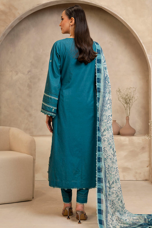 Embroidered Shirt Shalwar Dupatta - 0290