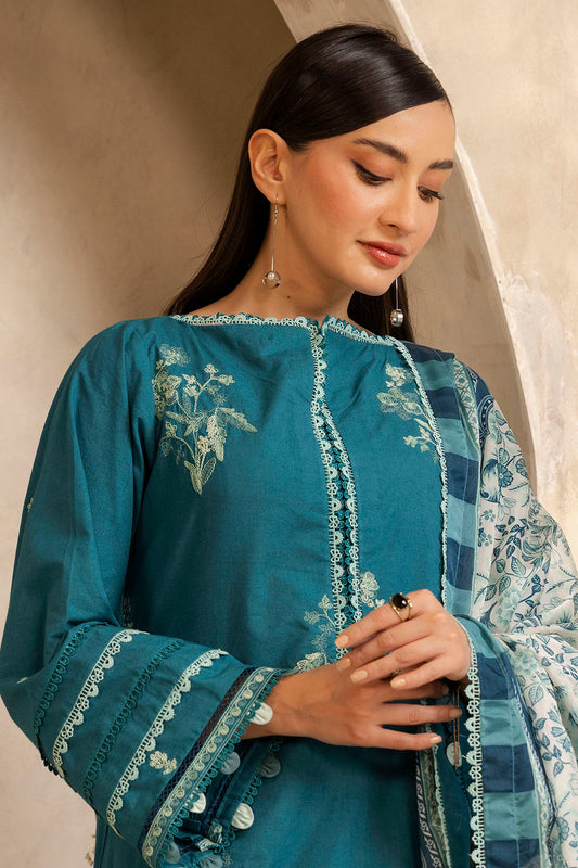 Embroidered Shirt Shalwar Dupatta - 0290