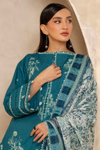 Embroidered Shirt Shalwar Dupatta - 0290