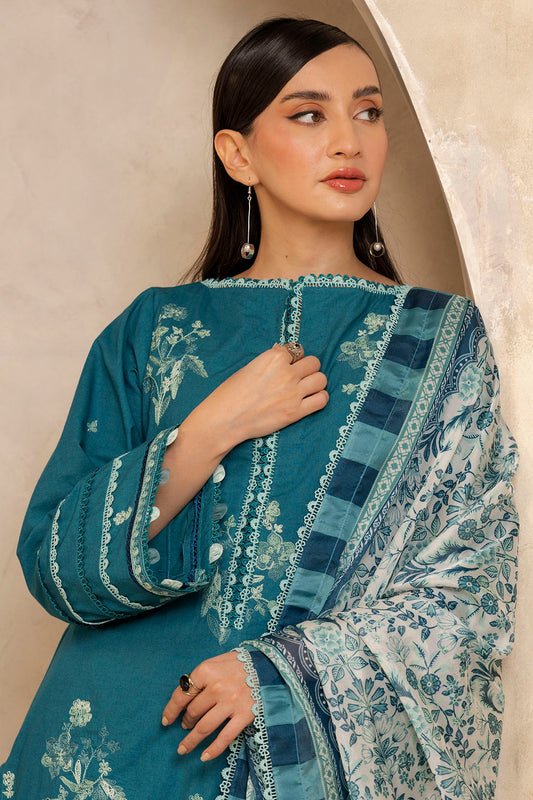 Embroidered Shirt Shalwar Dupatta - 0290