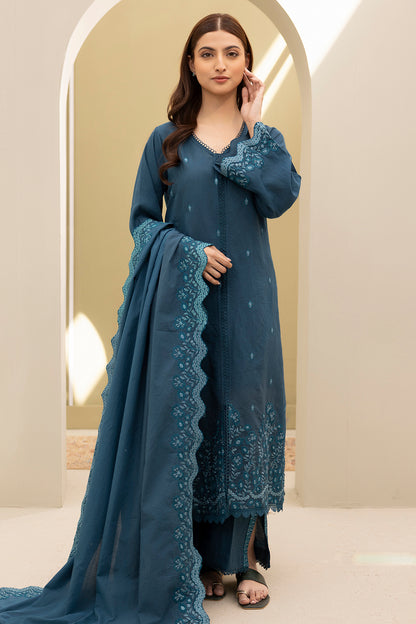 Embroidered Shirt Shalwar Dupatta - 0291