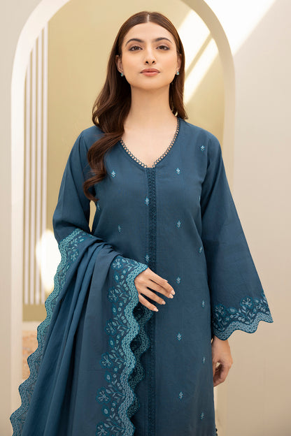 Embroidered Shirt Shalwar Dupatta - 0291