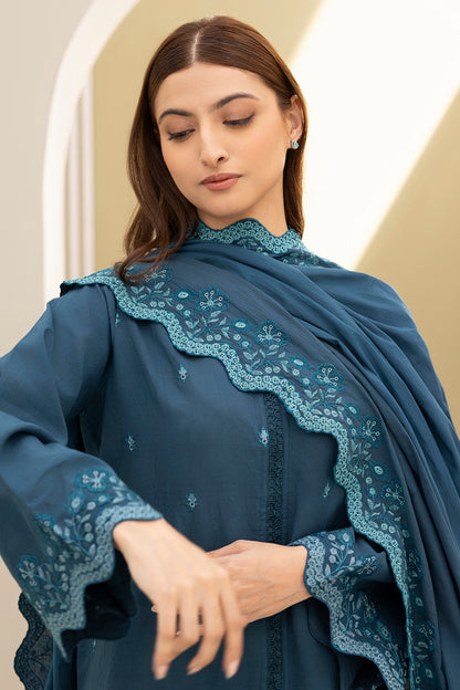 Embroidered Shirt Shalwar Dupatta - 0291