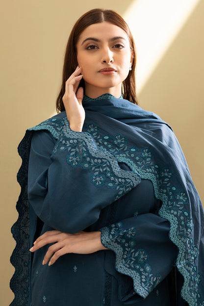 Embroidered Shirt Shalwar Dupatta - 0291