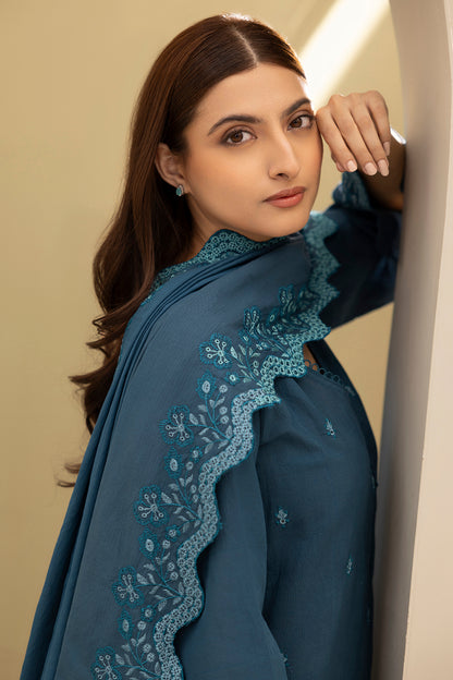 Embroidered Shirt Shalwar Dupatta - 0291